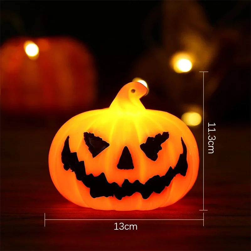 Whimsical Pumpkin Ghost Lantern Set