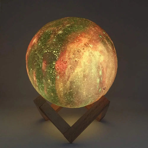 Celestial Glow 3D Moon Lamp