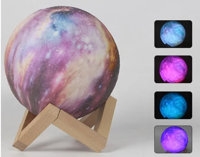 Celestial Glow 3D Moon Lamp