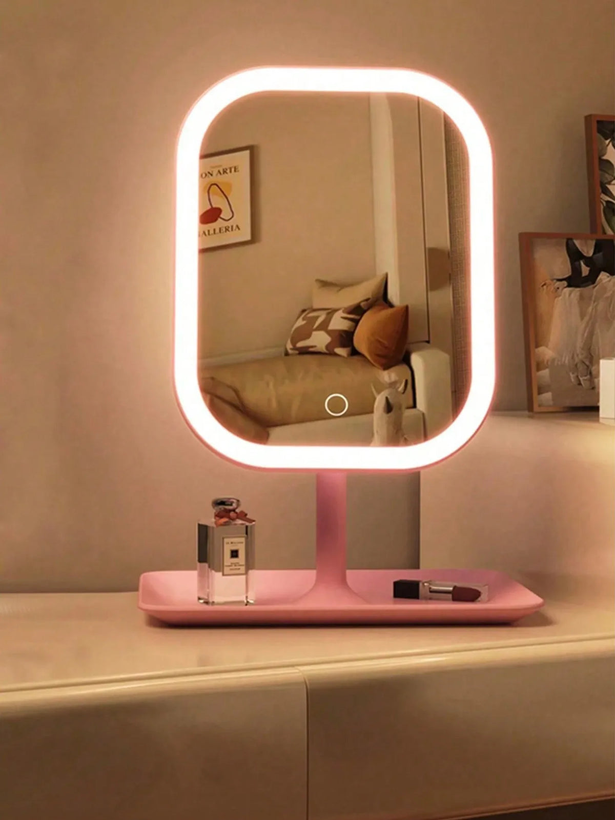 Vanity LED Makeup Mirror with 10X