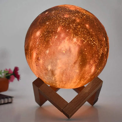 Celestial Glow 3D Moon Lamp