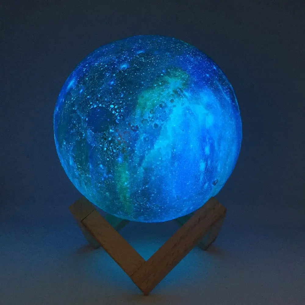 Celestial Glow 3D Moon Lamp