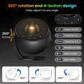 Galaxy and sky Projector ,  13 in 1 HD  for Bedroom, 360 Rotation